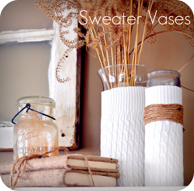 Sweater Vases