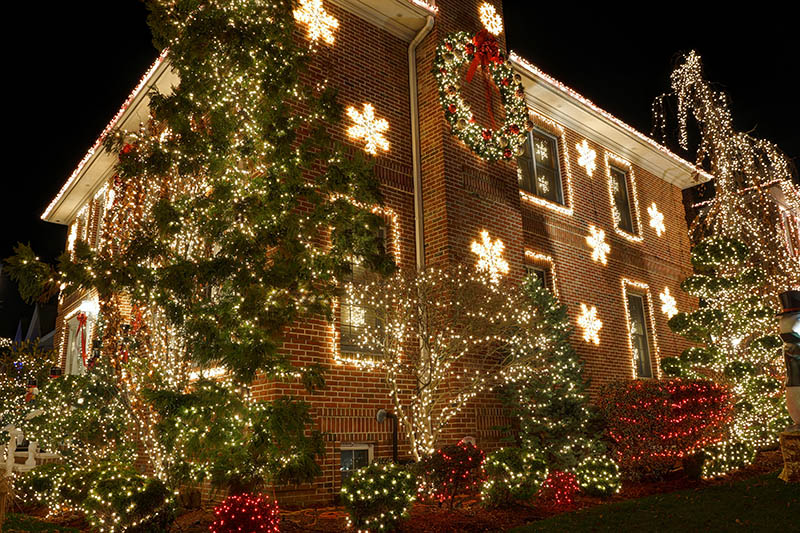 Christmas Light Installation